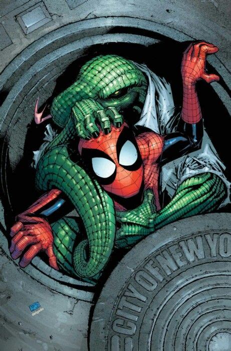 Spiderman Vs Lizard Spiderman Spiderman Comic Marvel Comics Art