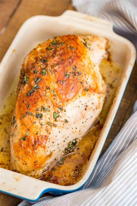 This air fryer roasted turkey breast is juicy and moist and so easy to make. Roasted Turkey Breast - Dinner, then Dessert