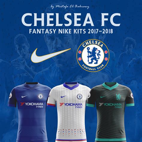 Check Out This Behance Project “chelsea Nike Kits 2017 2018”