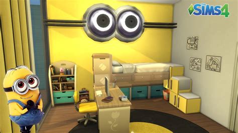Les Sims 4 Chambre Les Minions Sans Cc Doovi