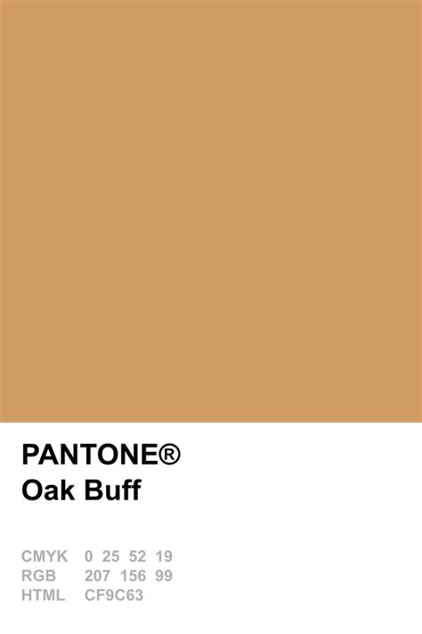 Pantone 2015 Oak Buff Pantone Color Pantone Orange