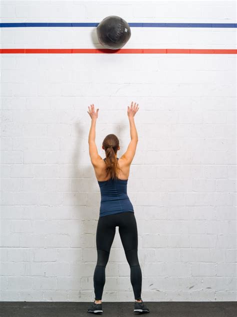 Wall Balls Muscles Worked Garage Fit