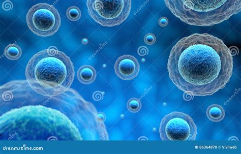 Human Cells Background Stock Illustration Illustration Of Cancer