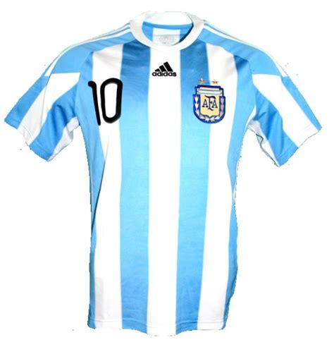 Das aktuelle argentinien wm trikot ⓿ von adidas kaufen mit beflockung: Adidas Argentinien Trikot 10 Lionel Messi WM 2010 Heim ...