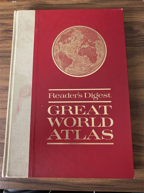 1963 Readers Digest Great World Atlas Etsy