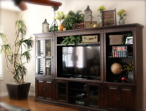 Favorite How To Decorate Entertainment Center Shelves Modern Bath