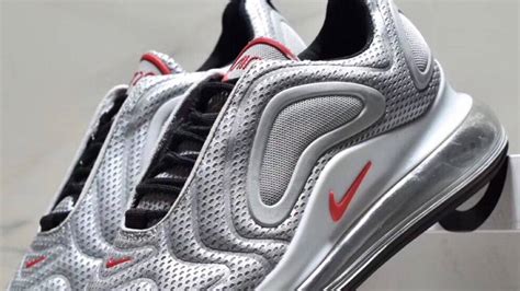 The Nike Air Max 720 Surfaces In A Silver Bullet Colourway The Sole