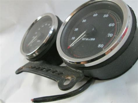 Find Harley Dual Tachometer Speedometer Speedo Tach Fxdst Fxdx