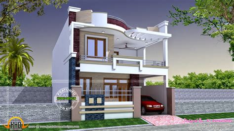 It's is time to see amazing house front design indian style with a different pattern from stone houses. Modern Indian home design - Kerala home design and floor plans - 8000+ houses