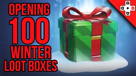 Overwatch Unboxing 100 Loot Boxes All Cosmetics Winter Wonderland
