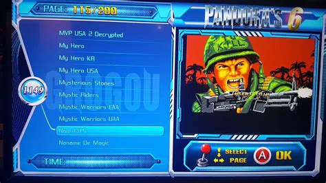 The soundtrack is great, and the pictures look grainy and bright and make you just want to pick up aboard. Pandora 6 2000 Arcade Games List From J-N (Video 4) - YouTube