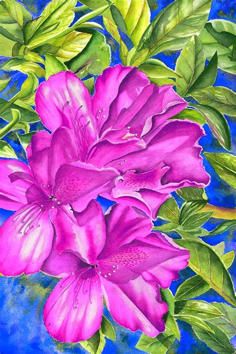 Tropical Art Flower Art Art Painting