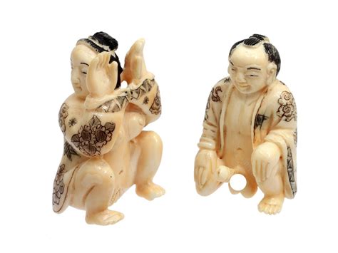 a signed japanese erotic netsuke set 19th c oct 24 2020 antique arena inc in ny