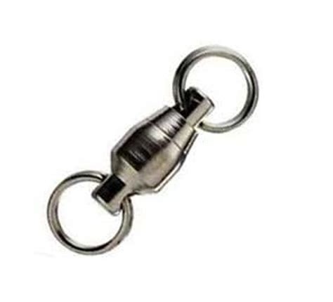 Sampo Ball Bearing Swivel With Welded Ring Terminal Tackle