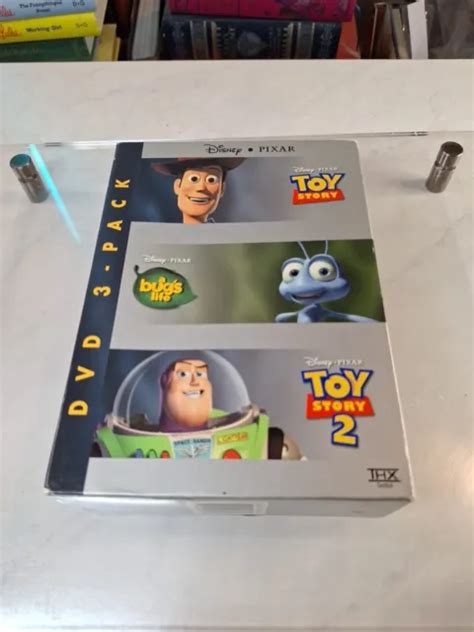 Disney Pixar Dvd Three Pack Toy Storya Bugs Lifetoy Story 2 Dvd