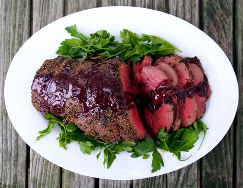 A perfect celebratory main course or regular family dinner dish that is roasted to perfection! Spice Rubbed Roast Beef Tenderloin with Red Wine Sauce | ZAP