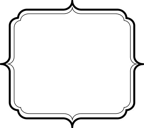Clipart Frames Simple Clipart Frames Simple Transparent Free For