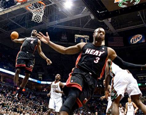 Miami Heat S Dwyane Wade Lebron James Give Us The Photo Of The Year