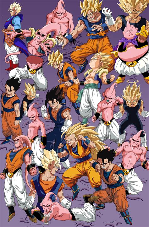 Buu Saga By Ruokdbz98 On Deviantart Anime Dragon Ball Anime Dragon Ball Super Dragon Ball Z