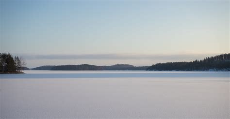 Frozen Saimaa Lake Saimaa In December Oorava Flickr