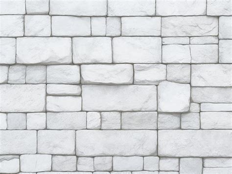 Premium Ai Image White Stone Wall Texture Background Generated By Ai