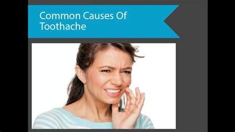 Common Causes Of Toothache Youtube
