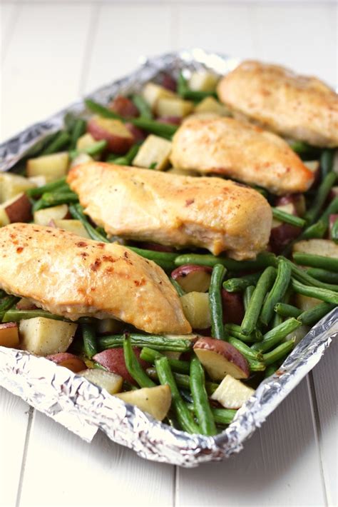21 healthy chicken breast recipes for dinner 1. One Pan Honey Garlic Chicken and Vegetables | Healthy Ideas for Kids