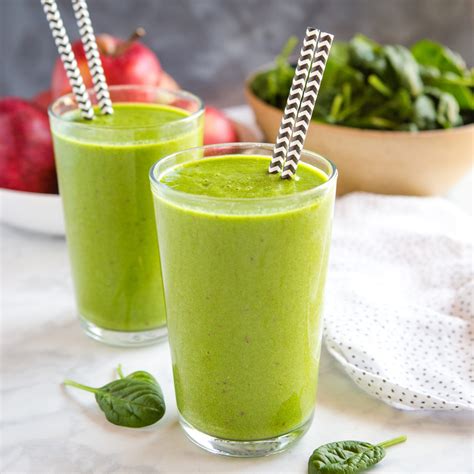 Healthy Green Protein Smoothie In Healthy Drinks Protein
