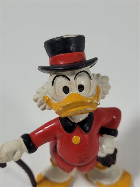 Vintage 1980s Disneys Scrooge Mcduck Pvc Toy Figure Etsy Canada In
