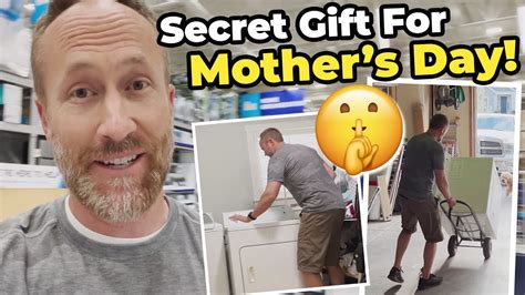 husband surprises wife for mothers day youtube