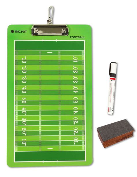 Inkdotpot Coaches Board Dry Erase Double Sided Coaches Clipboard F6x Ebay