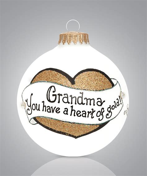 Grandma Gold American Ornaments