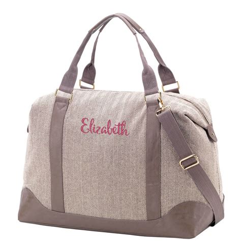 Personalized Weekender Duffle Bag | Weekender bag, Bags, Monogrammed ...