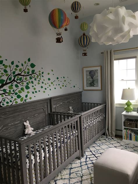 Our Gender Neutral Twins Nursery Cant Wait For Them To See It In Two