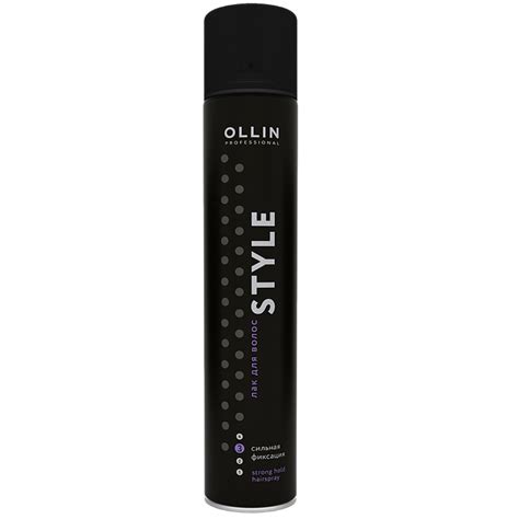 Лак для волос сильной фиксации Style OLLIN 500 мл купить оптом