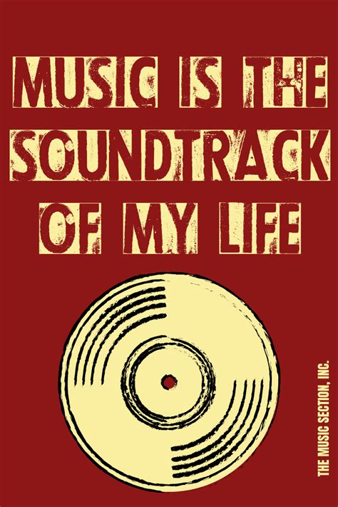 Music Is The Soundtrack Of My Life Music Lover Quote Music Lovers