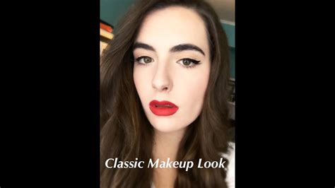 Simple Classic Makeup Look Youtube