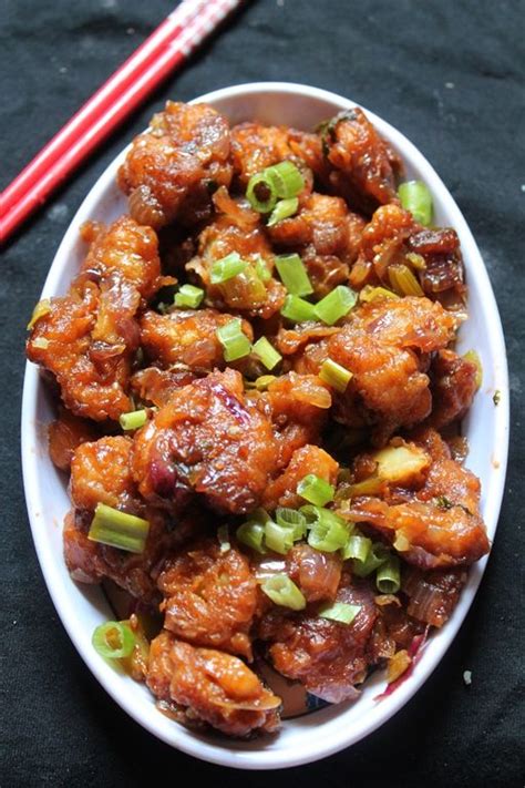 Boil water with salt in a kadai and add cleaned florets. Gobi Manchurian Dry Recipe / How to Make Restaurant Style ...