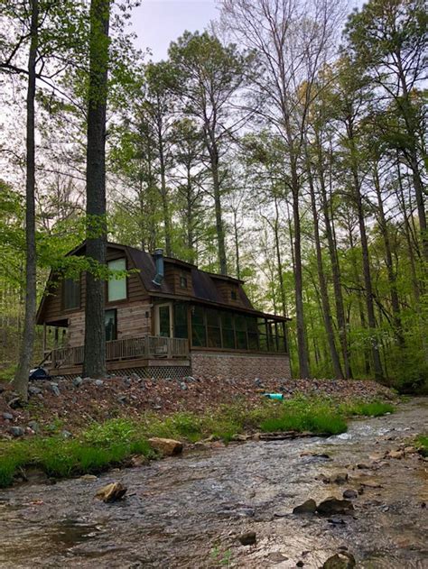 Rent A Creek Front Cabin In North Georgia For A Wooded Paradise