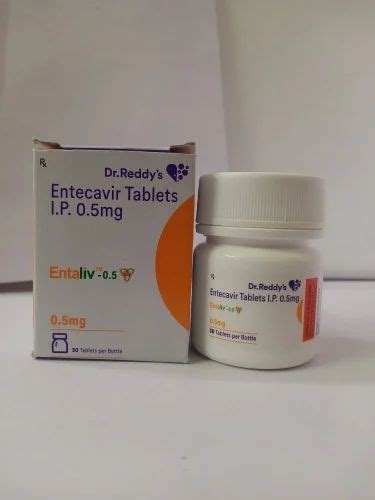 Entavir Entecavir Tablets 05mg Packaging Type Strip 1x10 At Best