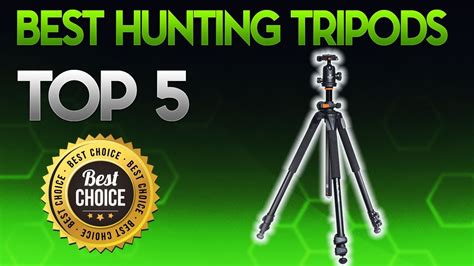 Best Hunting Tripods 2019 Hunting Tripod Review Youtube