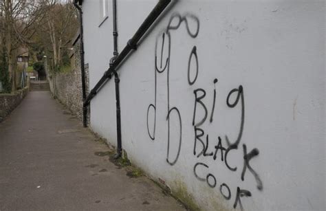 Vandals Spray Obscene Graffiti On Womans House But Their Spelling