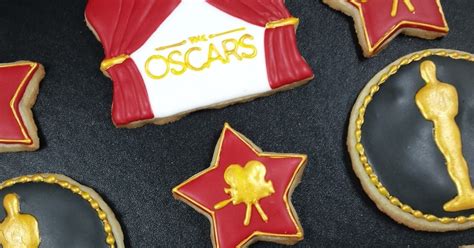 Sweet Handmade Cookies Academy Awardsoscar Cookies