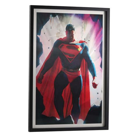 Superman Framed Lenticular Wall Decor