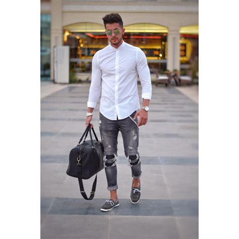 20 Summer White Shirt Outfit Ideas For Guys Urbanmenoutfits
