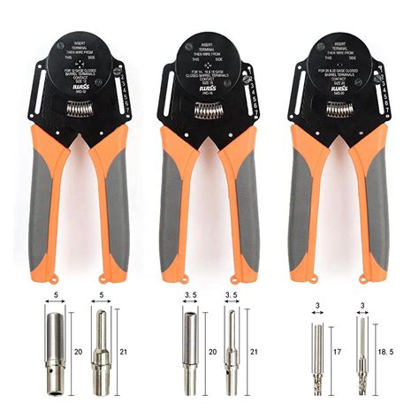 Rk Enterprise Closed Barrel Crimper Machining Terminal Pin Plier For