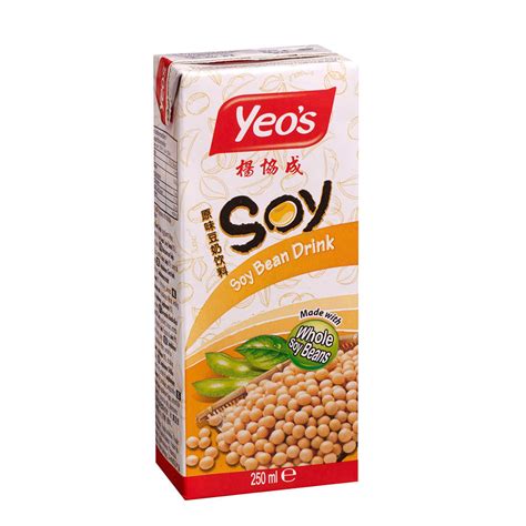 Soy Bean Drink 250ml By Yeos Thai Food Online Authentic Thai