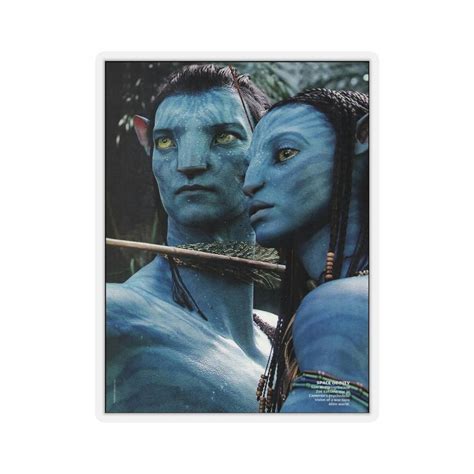 Avatar Neytiri Jake Sully Avatar Way Of The Water Kiss Cut Etsy
