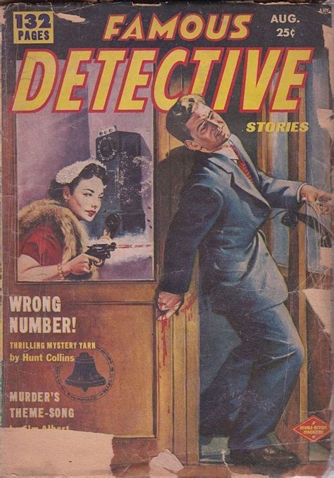 Pulp Covers Detective Story Famous Detectives Detective