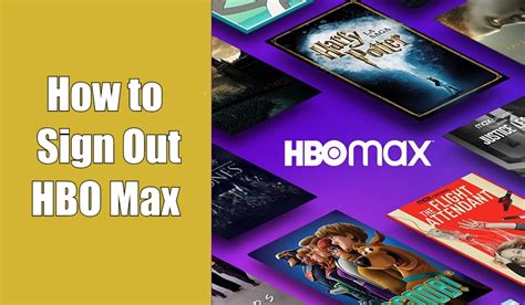 How To Sign Out On Hbo Max From All Devices Techowns